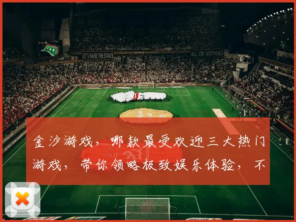 金沙游戏，哪款最受欢迎三大热门游戏，带你领略极致娱乐体验，不容错过